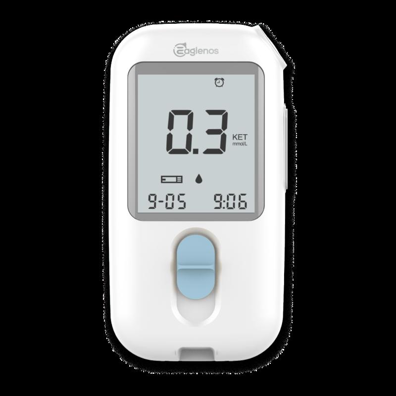 Глюкометр з функцією вимірювання кетонів у крові EN510